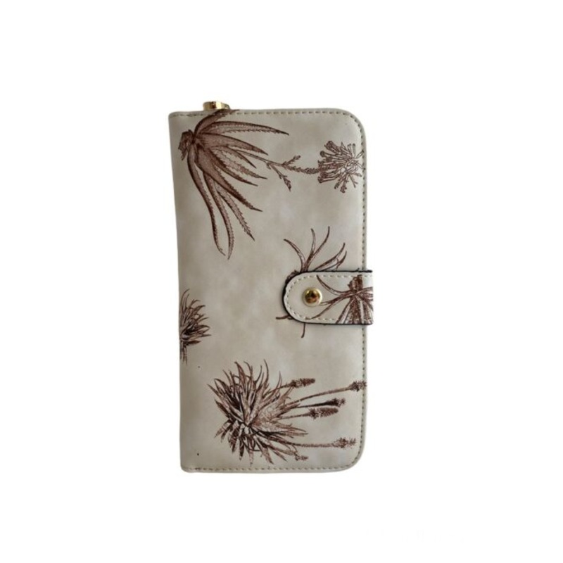 Vivace Ladies Printed Wallet  Brown