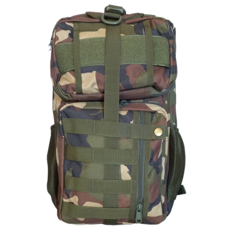 Vivace Outdoor Tactical Backpack  Olive  Woodland Camouflage