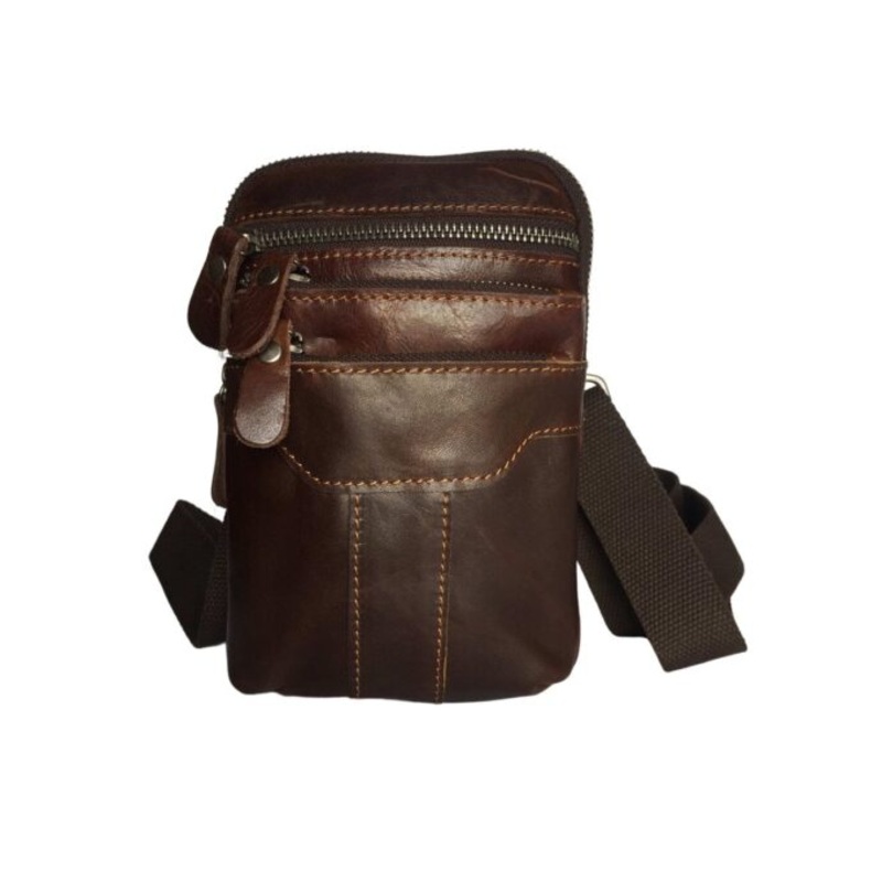 Vivace  Sling Genuine Leather  Coffee