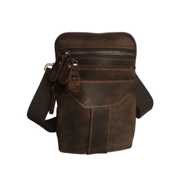 Vivace  Sling Genuine Leather  Dark Coffee