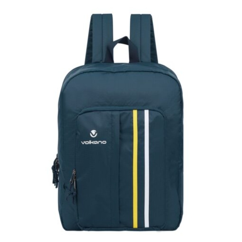Volkano Laptop Backpack with Strengthened Stress Points  Track Series  Blue