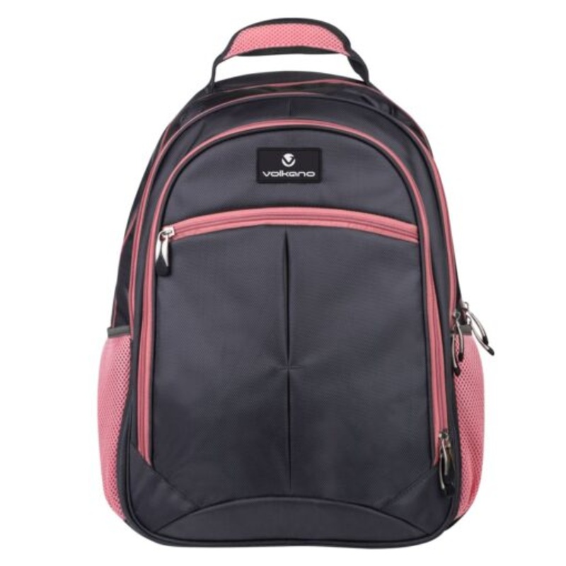 Volkano Orthopaedic School Bag for Girls with Padded Back and Straps