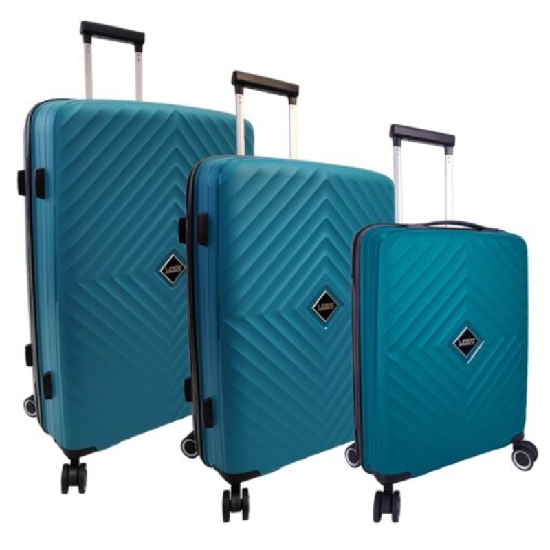 Voss 3 Piece Luggage Set  Blue