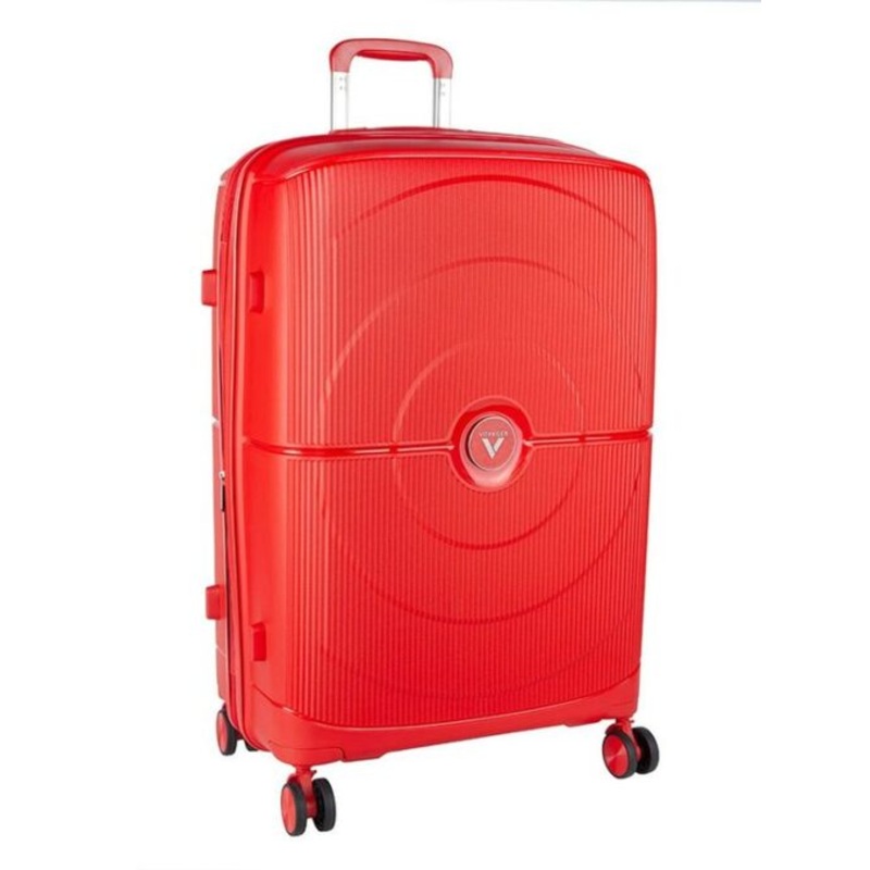 Voyager Aeon Large 4 Wheel Trolley Case  Crimson Red