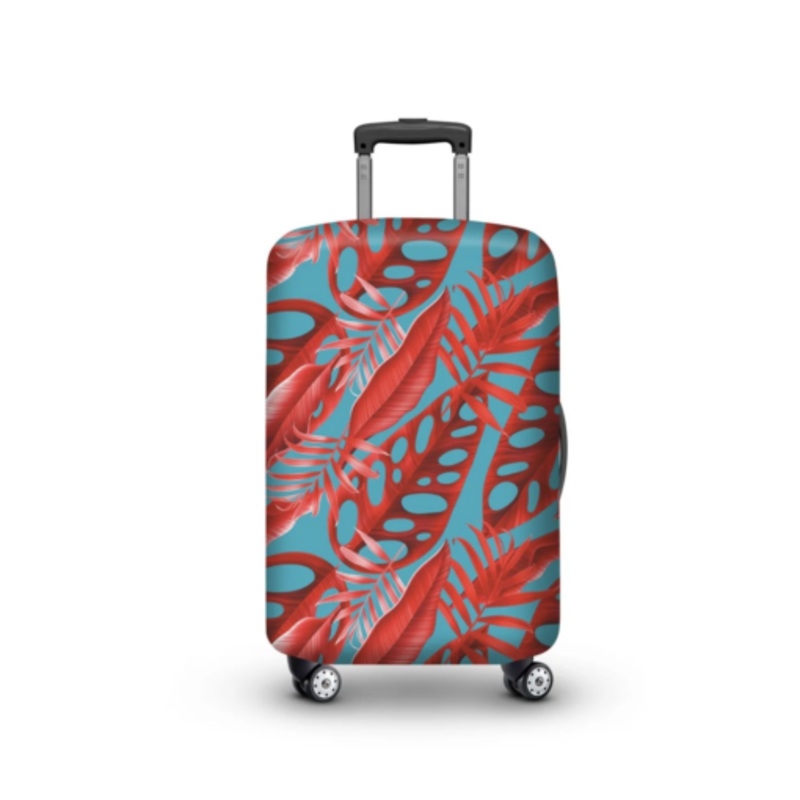 Velosock Luggage Cover  Red Forest  M