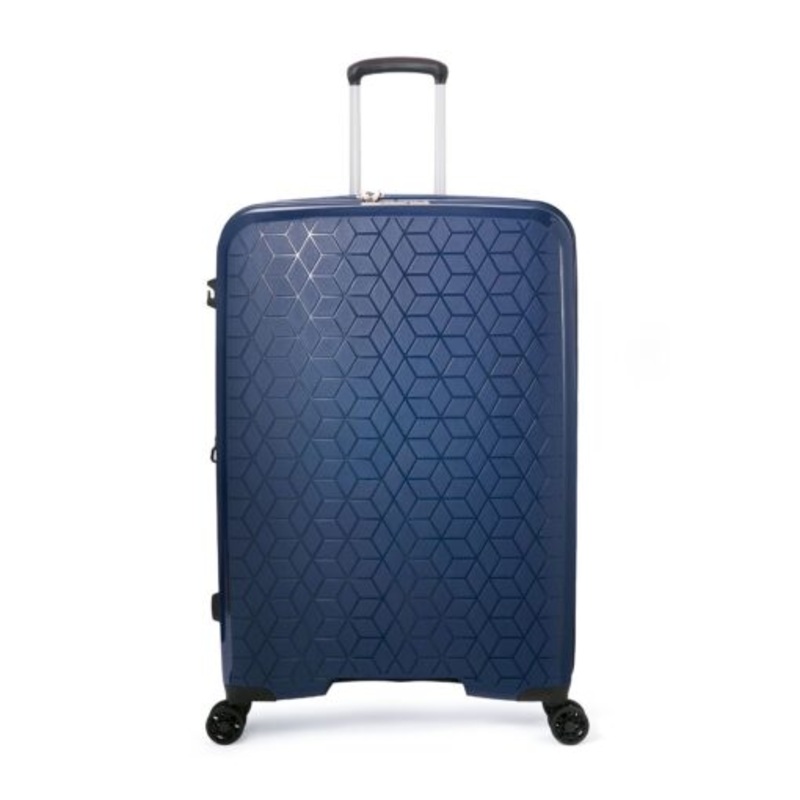 Verage Diamond 67cm 4 DWheel Hard Luggage Expandable Trolley Case TSA Lock  Blue