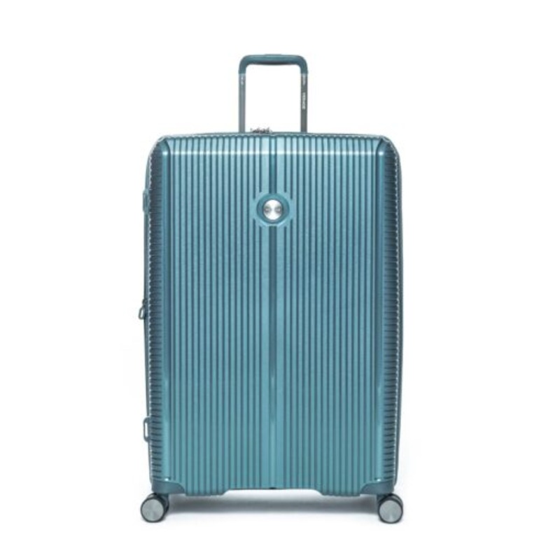 Verage Rome 55cm Hard Luggage 4 Wheel TSA Lock Exp Trolley Cabin Case  Green