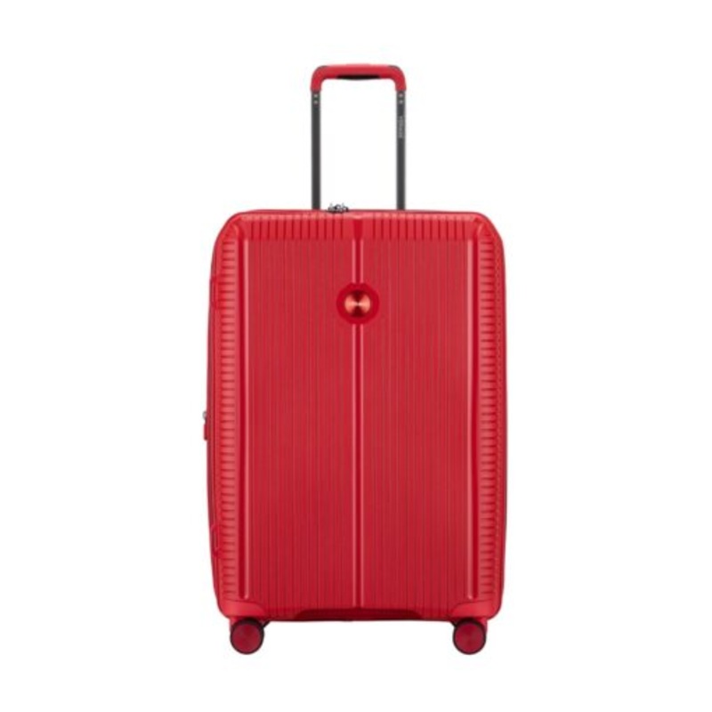 Verage Rome II 66cm Hardshell Expand Trolley Case with Spinner Wheels  Red