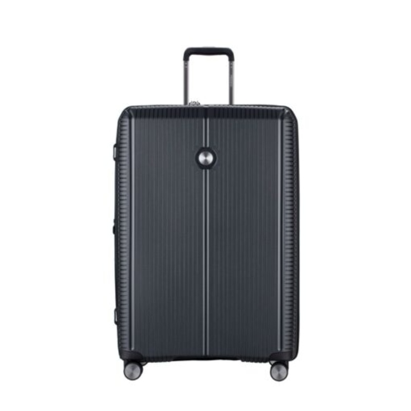 Verage Rome II 76cm Hardshell Expand Trolley Case with Spinner Wheels  Charcoal