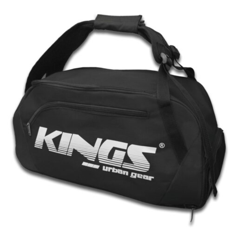 2-in-1 Small Sized Sports Backpack  Black