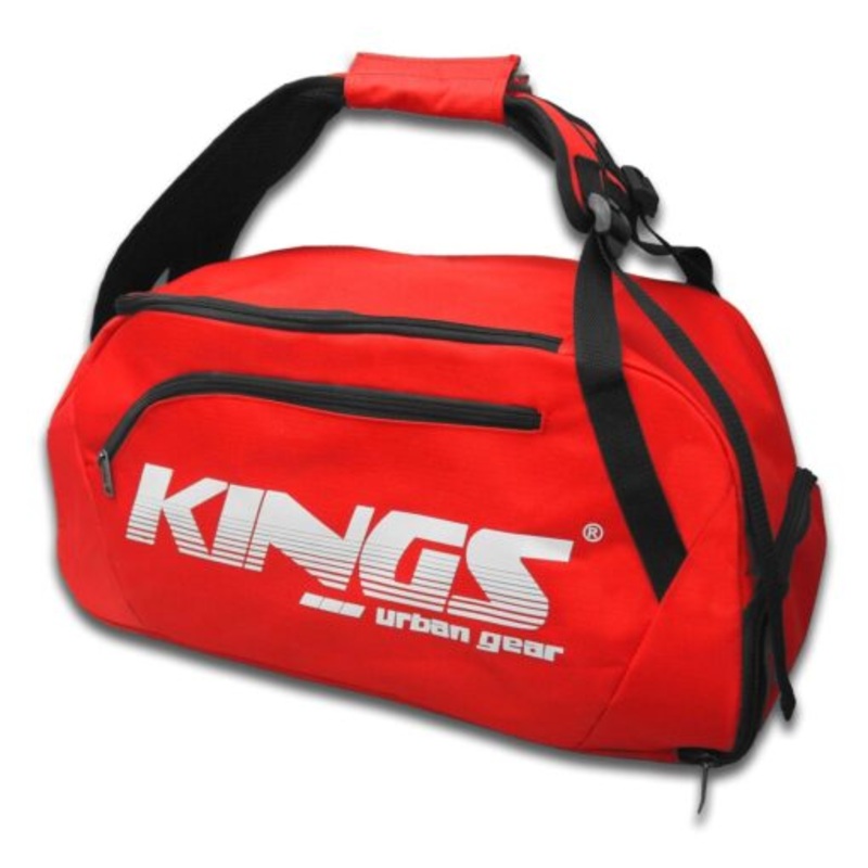 2-in-1 Small Sized Sports Backpack  Red