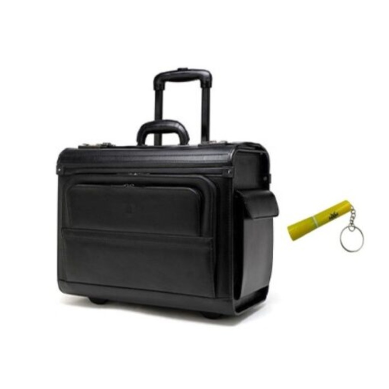 2-Wheel Pilot Case With MXM Flashlight Keyring