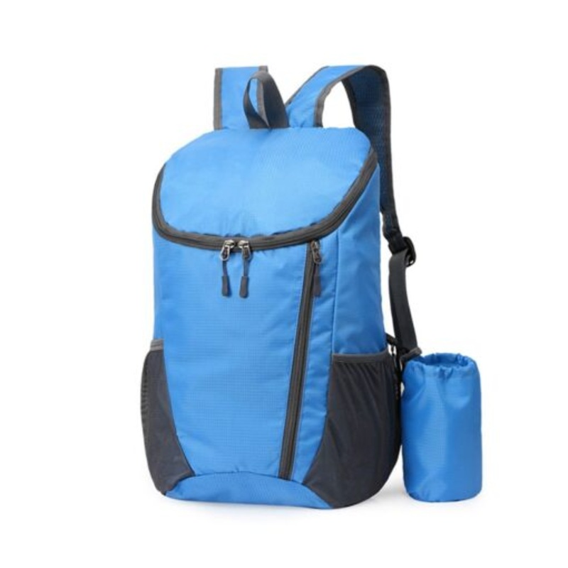 20L Ultralight Foldable Backpack Outdoor Sports Packable Backpack  Blue