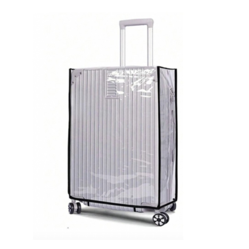 24 Inch Reusable Clear Protective Luggage Cover