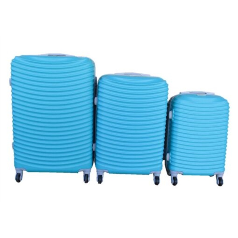 3 Piece Hard Outer Shell Lightweight Luggage Set
