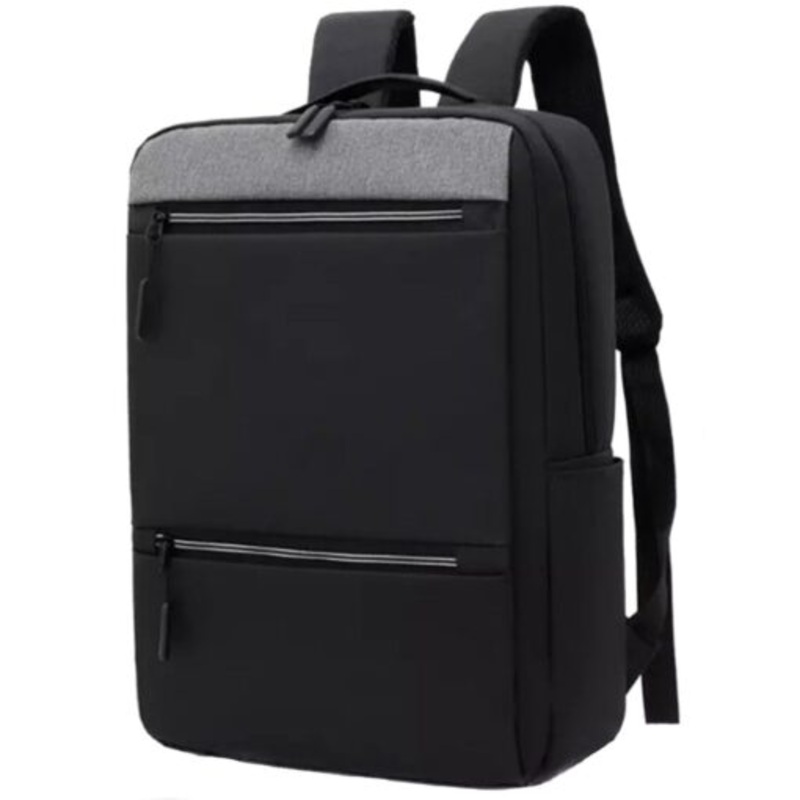 15.6 Inch Laptop USB Backpack Bag  Black