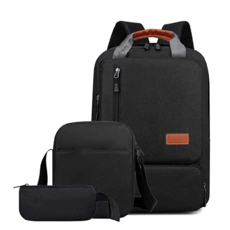 15.6inch Laptop Bag Set of 3 Backpack Shoulder Bag Hand Bag for School Work