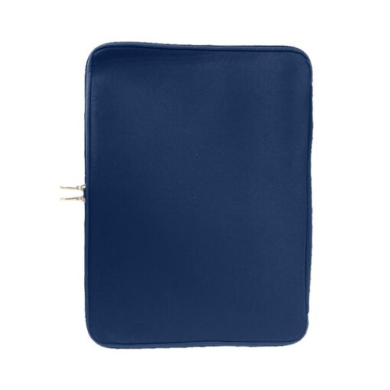 15 Slim Laptop Sleeve/Case Water Repellent with Zipper  Blue