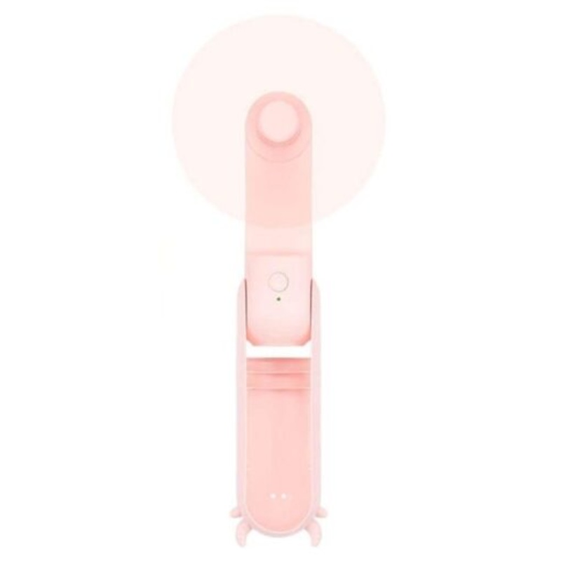 2-in-1 Portable Mini Electric Fan / Power Bank  Pink