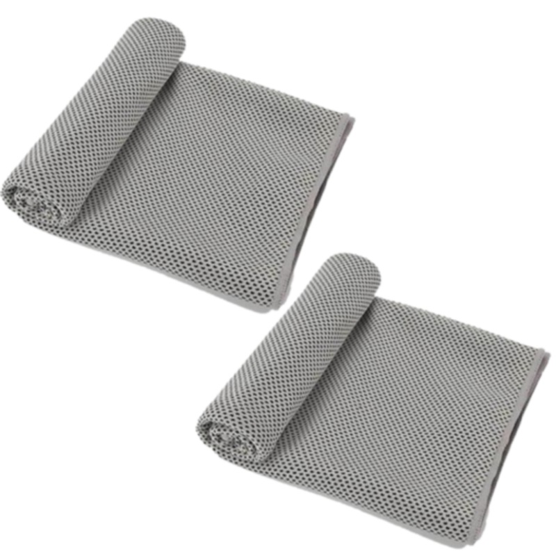 2 Pack Instant Cooling Towel  White