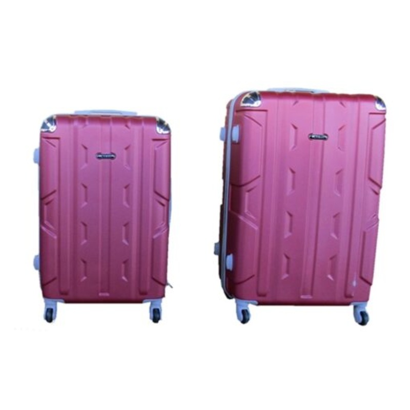 2 Piece Luggage Set  26 22  Red