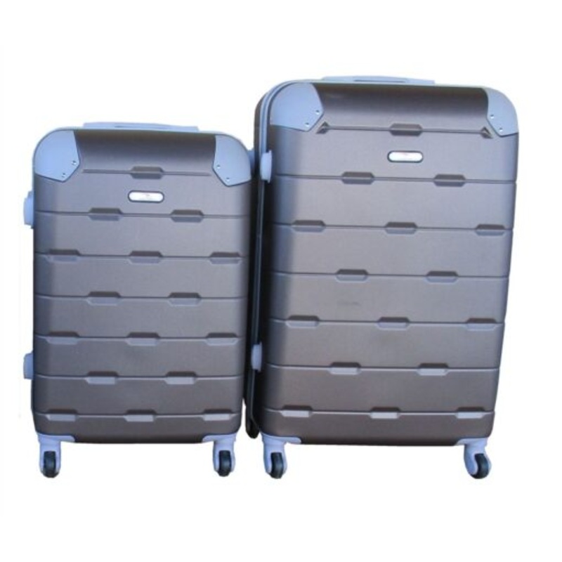 2 Piece Luggage Set  Brown