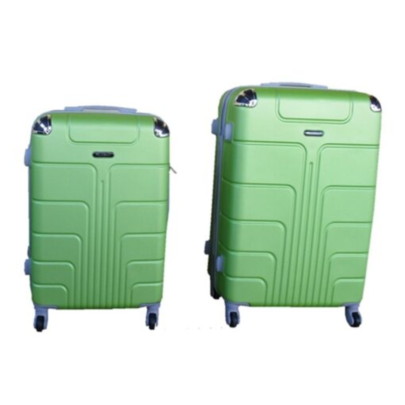 2 Piece Luggage Set  Green