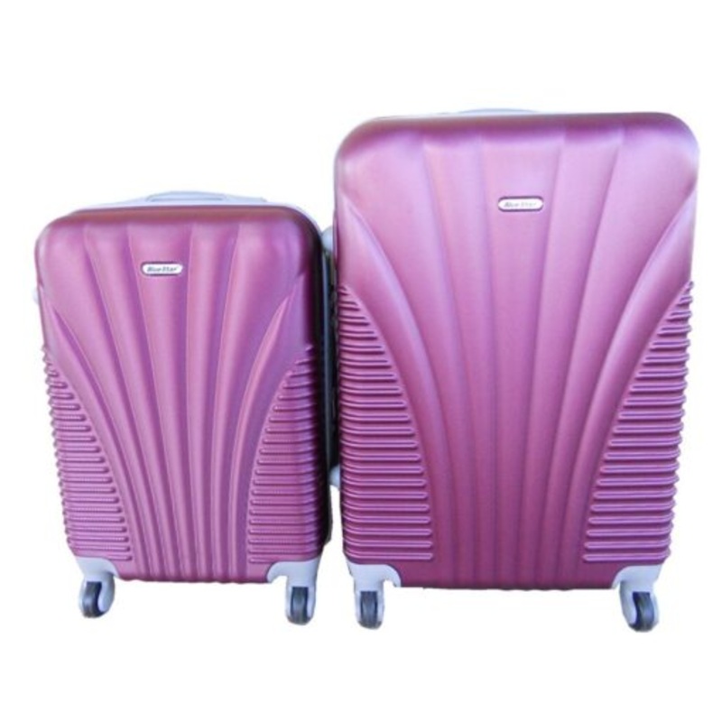 2 Piece Luggage Set  Plum