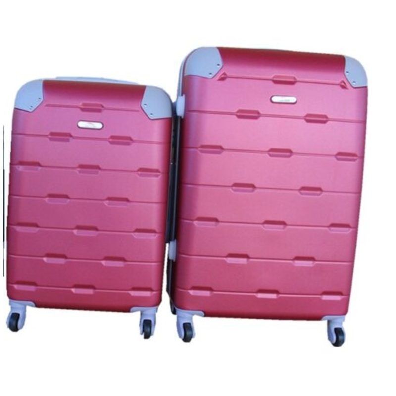2 Piece Luggage Set  Red