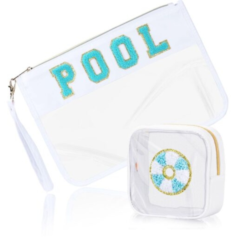 2 Piece Pool Cosmetic Makeup Bag