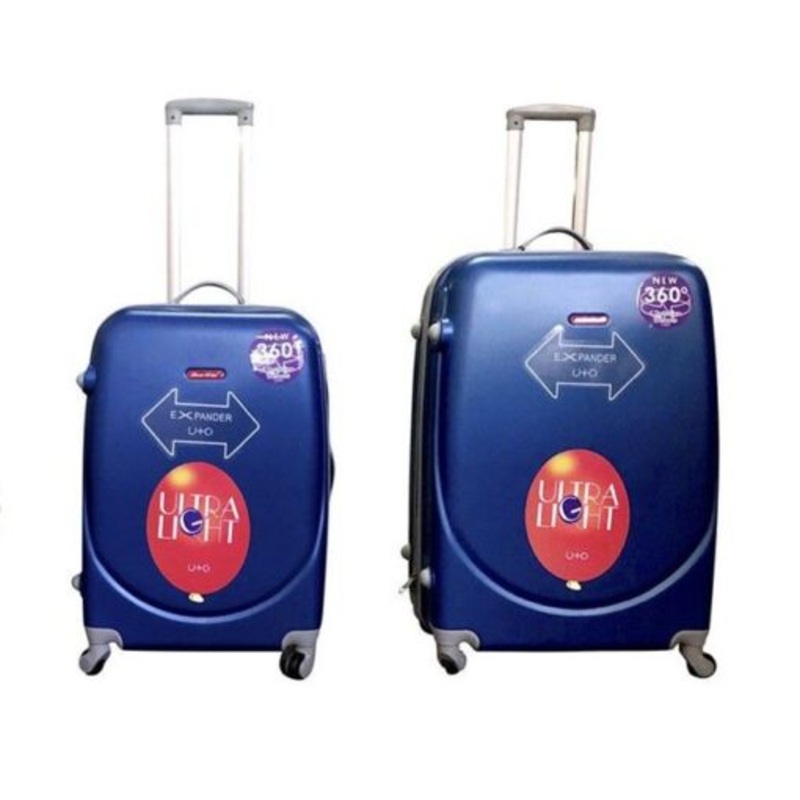 2 Piece Premium Luggage Set  Blue
