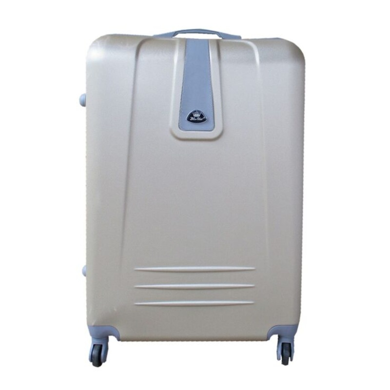 1 Piece Sleek Luggage 23  Gold