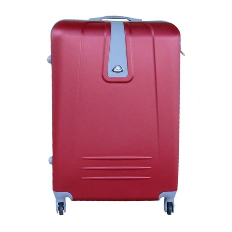 1 Piece Sleek Luggage 23  Red