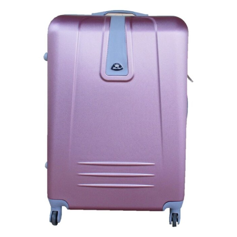 1 Piece Sleek Luggage 23  Rose Gold