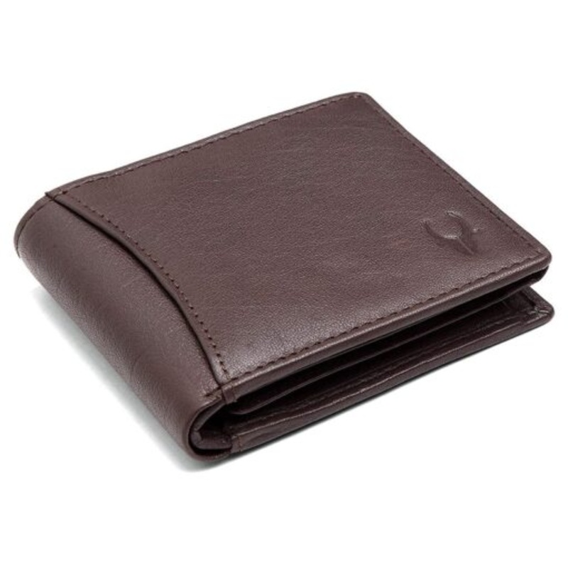 100% Genuine High Quality Leather Wallet  Brown