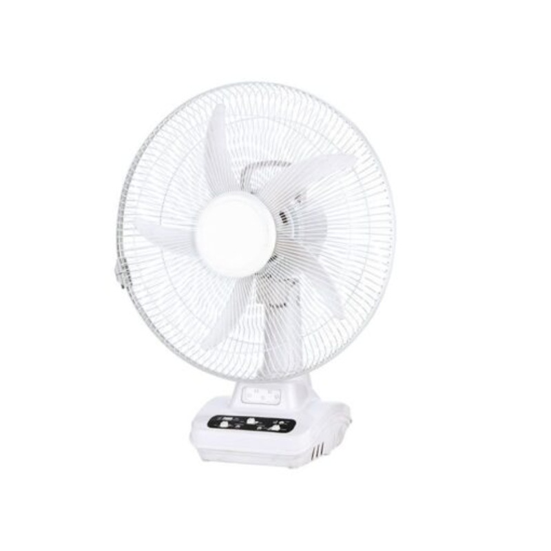 14-Inch DC 12V Rechargeable Desktop Fan Light FS-807