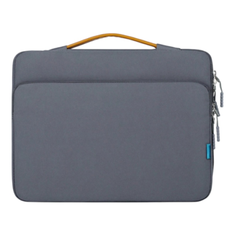 14 inch Minimalist Multifunctional Laptop Bag  Grey
