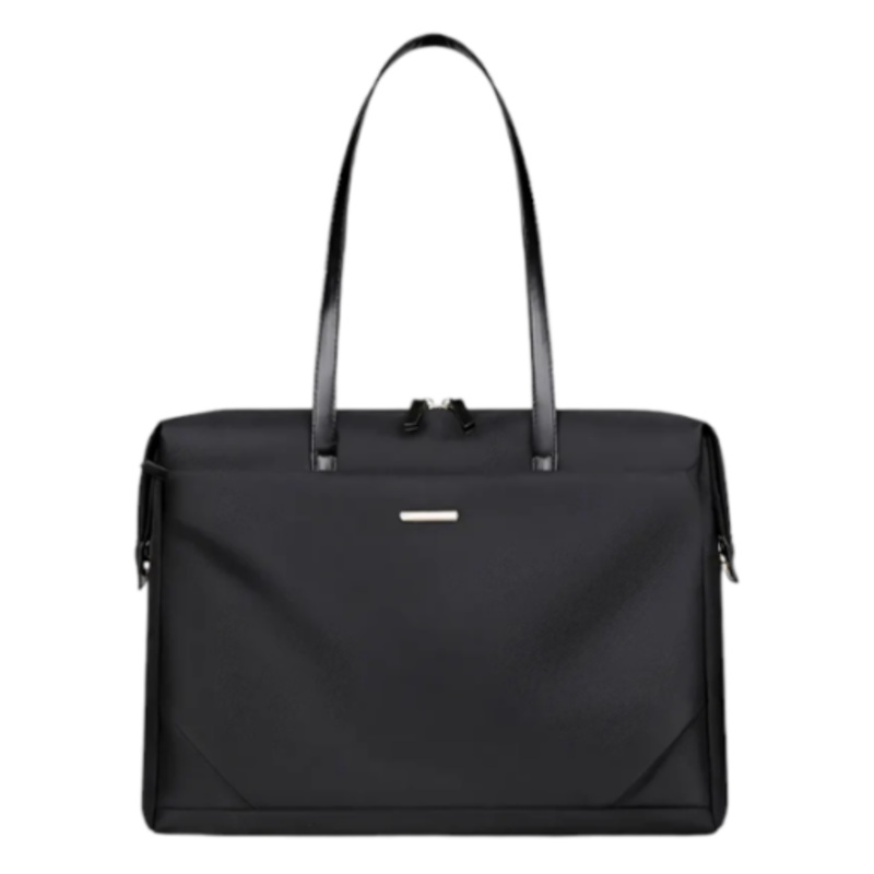 14 Inch Multi-Functional Shoulder Laptop Bag  Black