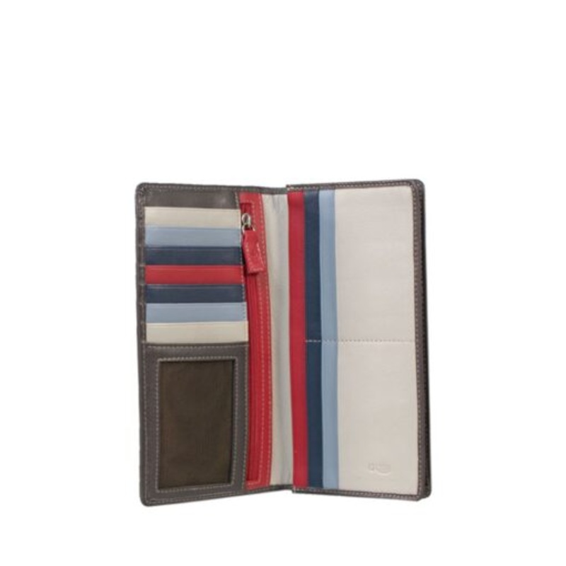 14cc Leather Wallet | Grey
