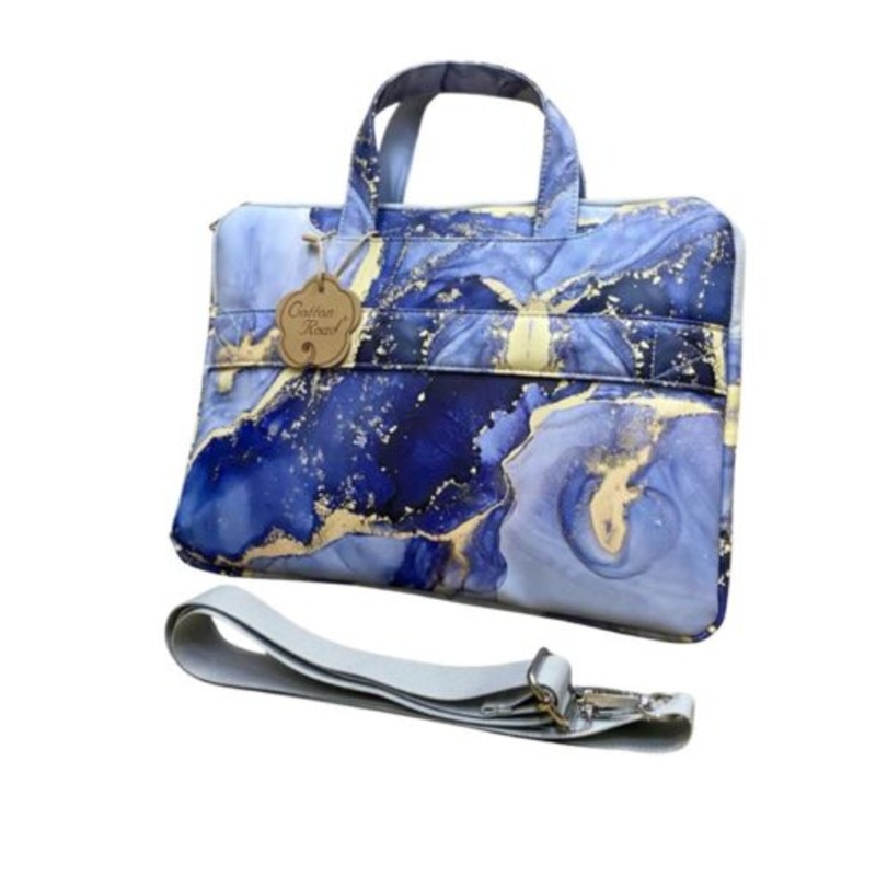 15 Inch Unisex Laptop Bag with Padded Inner G2117  light blue