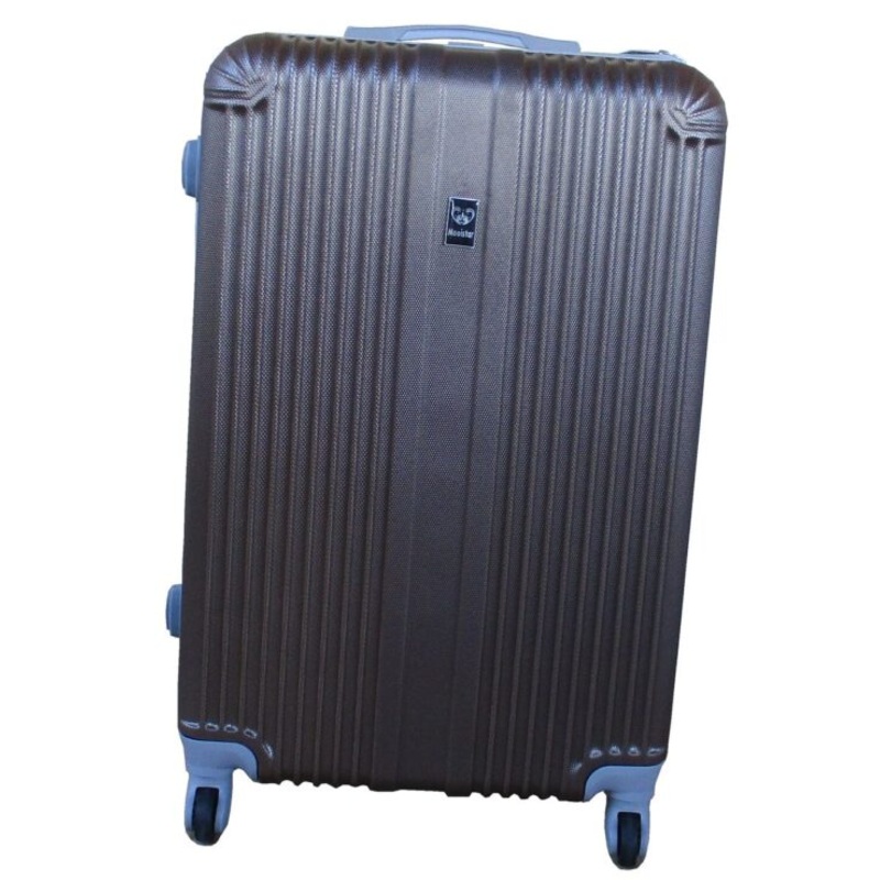 1 Piece Mooistar 27 inch Travel Luggage Suitcase Bag  Brown