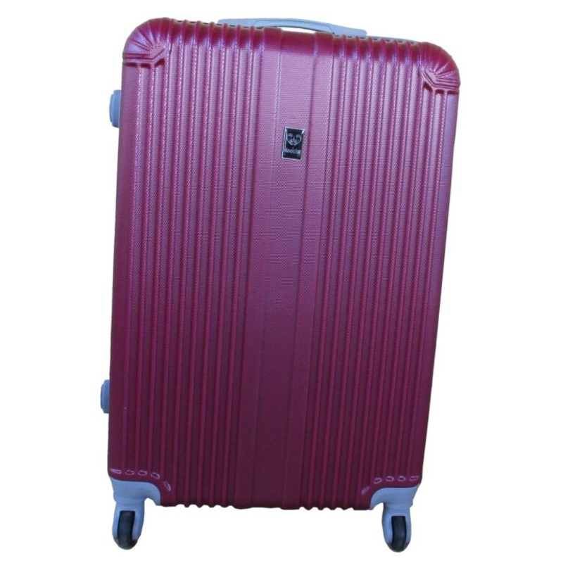 1 Piece Mooistar 27 inch Travel Luggage Suitcase Bag  Maroon