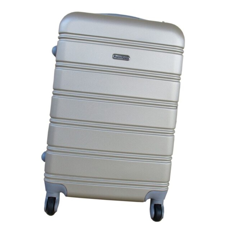 1 Piece Premium Travel Luggage Bag 22  Gold