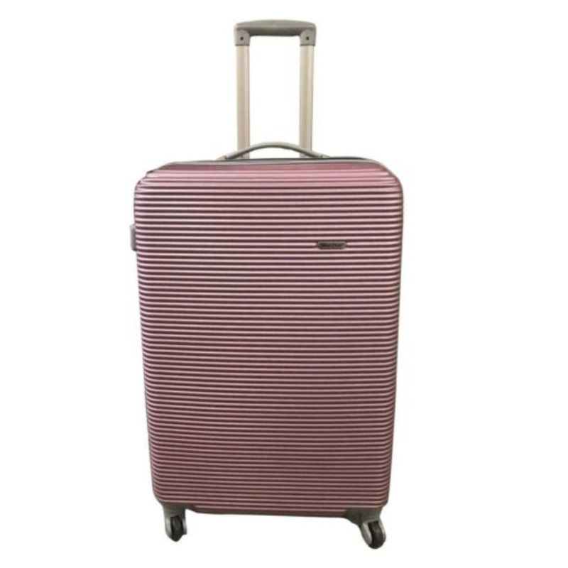 1 Piece Hard Outer Shell Luggage 23  Pink