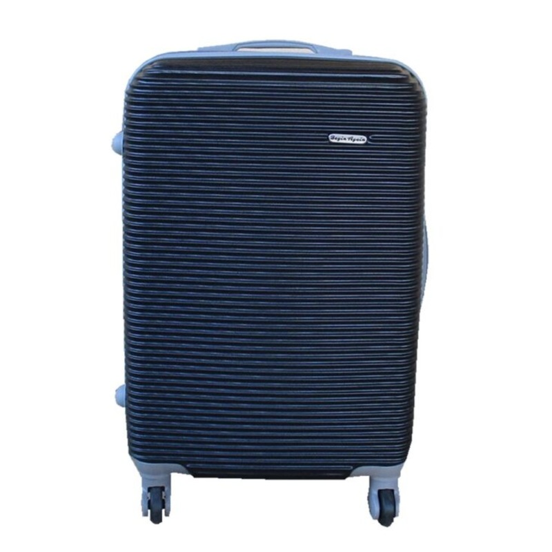 1 Piece Hard Outer Shell Luggage 24  Black