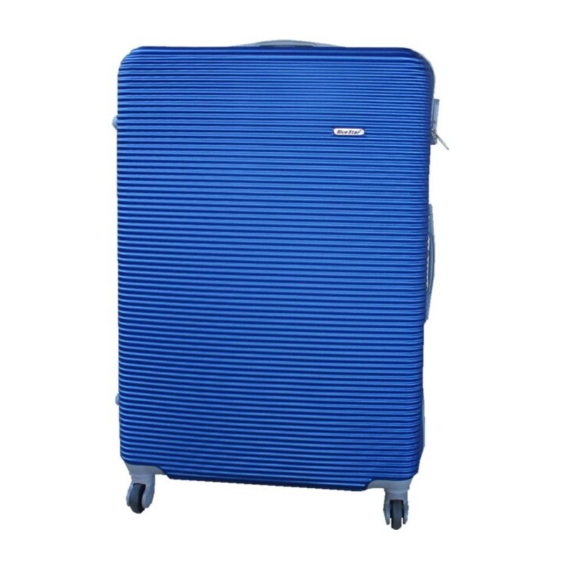 1 Piece Hard Outer Shell Luggage 24  Blue