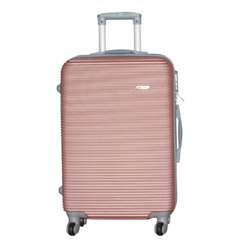 1 Piece Hard Outer Shell Luggage  27  Rose Gold