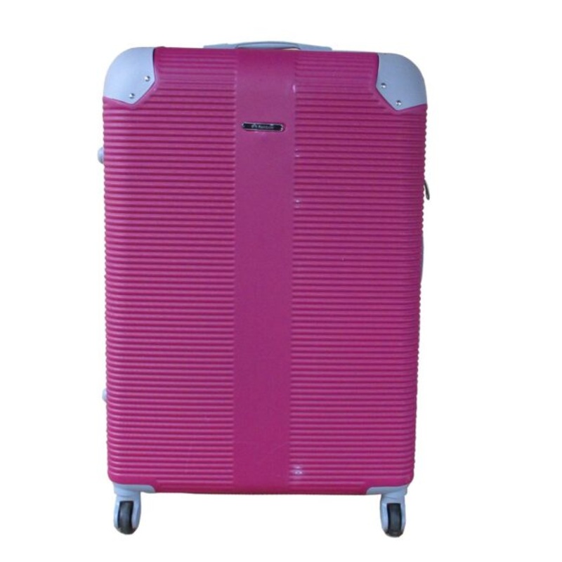 1 Piece Hard Outer Shell Luggage  30  Hot Pink