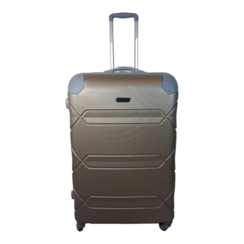 1 Piece Hard Outer Shell Luggage  Gold