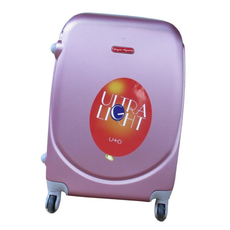 1 Piece Lightweight Luggage 23  Pink